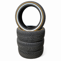 Neumáticos Radiales de Lujo XJ Personalizados de 13-22 Pulgadas con Línea Dorada para Autos Clásicos W222 G11, Restauración de Autos Clásicos