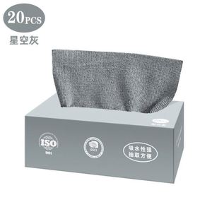 Serviette en microfibre tricotée à carreaux jetable de haute qualité avec fonction de séchage rapide - Product Image 3