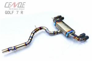Embout pour tube silencieux d'échappement, en alliage de titane, adapté à la VW <span class=keywords><strong>Golf</strong></span> <span class=keywords><strong>R7</strong></span> (2010 — 2019) - Product Image 4