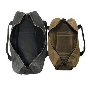 Échantillon Gratuit : Sacs Organiseurs d'Outils Multi-usages en Toile Cirée Imperméable, Pochette de Transport Portable, 1 Petit et 1 Grand Sac à Outils - Product Image 4