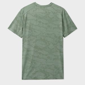 Moisture Wicking Breathable Eco-Friendly O-Neck Canvas Fabric Short Sleeve <b>Men</b> Summer Daily Wear High Quality Cotton T-Shirts - Product Image 2