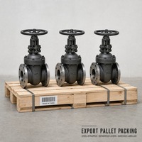 Katup Gerbang Segitiga OS&Y Tipe Rising Stem dengan Bonnet Terpasang Baut, Bahan A216 WCB Kelas 300, Standar API 600 API 598, untuk Pipa Minyak Mentah Pabrik Langsung dari Pabrik