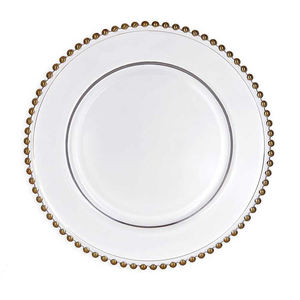 Plato Base Plateado para Eventos, Banquetes y Bodas en Hoteles - Product Image 4