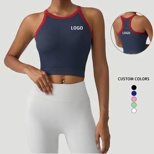 Fábrica al por mayor en Vietnam Sport Tank Top Skin Friendly High Impact Fitness Color Contraste Out <span class=keywords><strong>Door</strong></span> Sujetador deportivo para mujer - Product Image 1