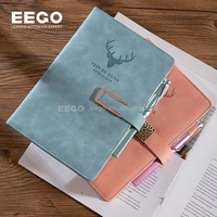 Carnet en cuir de haute qualité A5 avec logo personnalisé, couverture rigide premium, ligné, avec fermeture magnétique