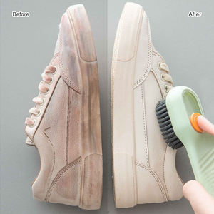 Cepillo para Zapatos con Dispensador de Jabón Incorporado, Herramienta de Limpieza para Lavar Zapatos, Tipo Presión Perfecta, Herramienta Doméstica - Product Image 2