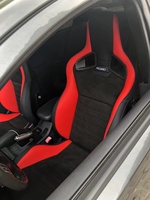 Siège baquet de course GZYLC à dossier fixe, conception monobloc pour la tuning automobile haute performance et les simulateurs