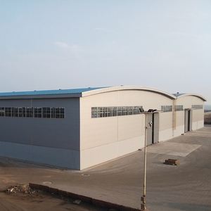Armazém de estrutura de aço de luz pré-fabricada usado para <span class=keywords><strong>hangar</strong></span> de aeroporto - Product Image 3