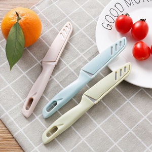 Candy Colored Fruit Knife With Sheath 2 Piece Set Easy To Clean Kitchen Peeler For Fruits And Vegetables - Product Image 3