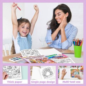 Libro de Colorear para Niñas y Adolescentes, Regalo Perfecto, con Dibujos Bonitos y Acogedores de Momentos de la Vida Cotidiana - Product Image 3