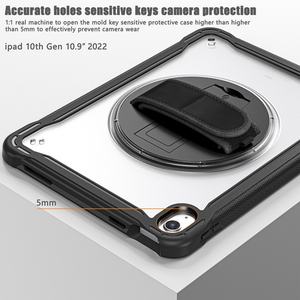 Funda Trasera Transparente con Correa de Mano y Protector de Pantalla Integrado para iPad 10.ª Generación 10.9" Rígida, Nuevo Diseño 2025 - Product Image 2