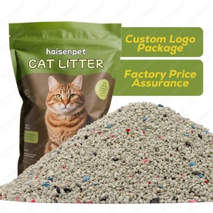 Litière pour chat en charbon actif et roche volcanique de bentonite de haute qualité, anti-odeur, faible poussière, séchage rapide, de notre usine professionnelle avec 25 ans d'expérience - Product Image 1