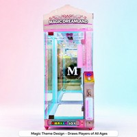LECHUANG Borne d'arcade à monnayeur avec distributeur de capsules et joystick, pour centre commercial et centre de loisirs
