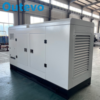 200-240V 50Hz 100kW Tiga Fasa 100kVA Generator Senyap dengan Start Otomatis dan Start Jarak Jauh ATS