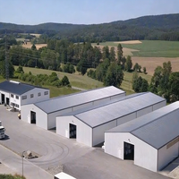 Nouvelle Offre 2026 : Entrepôt/Bureaux Préfabriqués Modernes en Acier de Haute Qualité à Prix Abordable, Certifiés CE