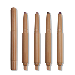 Crayon à lèvres mat double-embout 11 couleurs, résistant à l'eau, lisse, nude, marron foncé, marque privée - Product Image 2