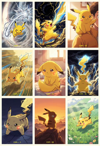 Papier d'art Pokémon YQ, articles de collection haut de gamme, boîte surprise mystère, papier coloré Pokémon scellé, grossiste à bas prix - Product Image 3