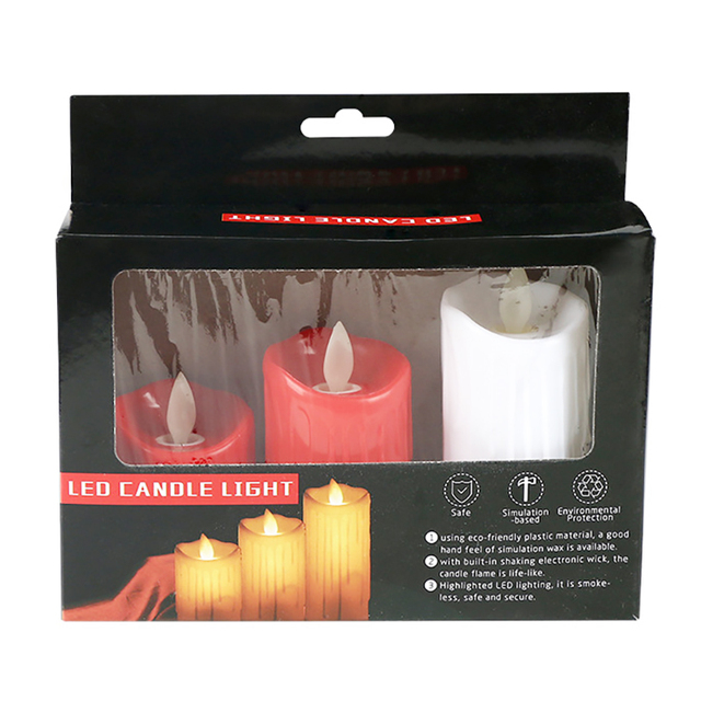 Flameless LED Tea Light Electronic Candle for Home Decor Outdoor Bar Party Birthday Christmas Easter New Years