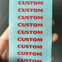 Pegatinas de logotipo 3D hechas a medida, varios colores, nombres, corte láser, letras divididas tridimensionales, marcas comerciales, etiquetas de embalaje