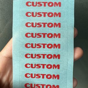 <span class=keywords><strong>Adesivi</strong></span> Logo 3D su misura nomi di vari colori taglio Laser tridimensionale segni di lettere Modulare marchi etichette di imballaggio - Product Image 3