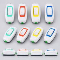 Interrupteur à levier double tête en laiton ABS blanc, bouton-poussoir 6A IP21 220V/110V, interrupteur de câblage pour petits appareils électroménagers