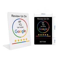 Support de carte NFC en PVC en gros avec code QR, carte de visite blanche pour réseaux sociaux, présentoir en PVC pour promotion commerciale, cadeaux promotionnels