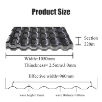 Tuiles de toit en résine synthétique PVC ASA, résistantes à la chaleur et ignifuges, design moderne pour hôtels, appartements, temples, écoles, garantie 20 ans
