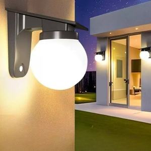 Lampe solaire LED RGB extérieure en forme de globe, indice de protection IP65, blanc chaud, pour patio, jardin, villa, paysage, batterie, étanche, jardins - Product Image 2