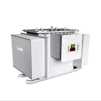 Transformateur de distribution de puissance triphasé immergé dans l'huile S11-M 80 kVA 10 kV/0,4 kV