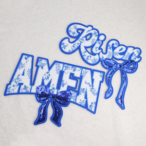 Gran oferta, parche bordado directo de fábrica, Parche de Pascua resucitado, Chenille personalizado, de Pascua Chenille, Hierro en letras - Product Image 5