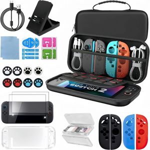 <span class=keywords><strong>Kit</strong></span> de <span class=keywords><strong>protection</strong></span> EVA 32 en 1 pour <span class=keywords><strong>Switch</strong></span> 2 avec sac de rangement, étui de voyage et <span class=keywords><strong>protection</strong></span> des joysticks - Product Image 1