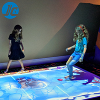 Petits jeux interactifs de projection de sol mural Projecteur de boule murale numérique interactif AR pour enfants