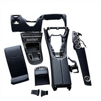Accessoires de mise à niveau de l'intérieur de la voiture, panneau de ventilation en forme de turbine pour Mercedes-Benz CLS W218 S500 2012-2017, console centrale intérieure