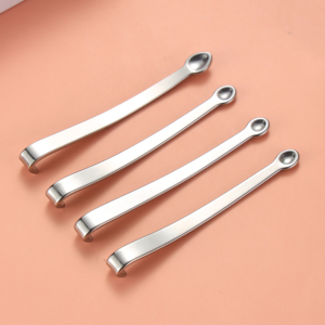 Cuchara duradera de acero inoxidable de grado alimenticio para Shilajit 63 87mm de longitud Se adapta a <span class=keywords><strong>30</strong></span> 50g Shilajit Jars Shilajit <span class=keywords><strong>Scoop</strong></span> - Product Image 1