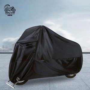 Housse de moto imperméable pour l'extérieur, protection UV, anti-poussière, en polyester soyeux, couleur et <span class=keywords><strong>logo</strong></span> personnalisés - Product Image 2