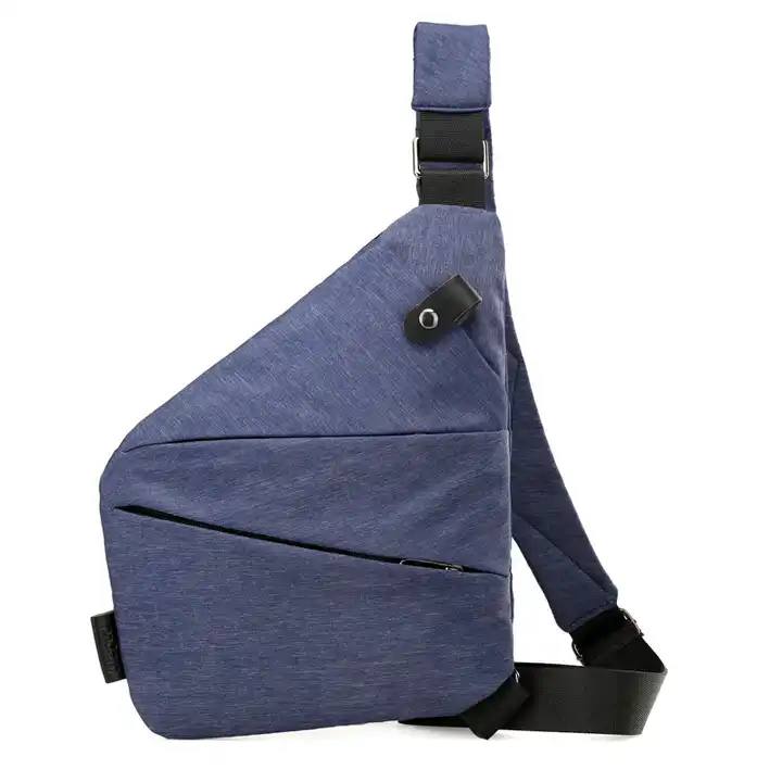 Ultra Thin Anti-theft Small Chest Bag Sling Crossbody Bag 