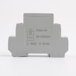 DIN Rail Mount Voltage Meter AC 80-500V, Mini Modular Ammeter 0-100A, LED Digital Display Indicator, Frequency Meter - Product Image 2