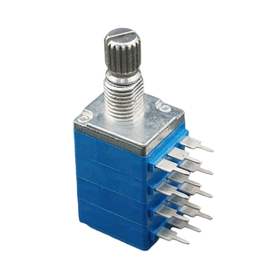 Potenciómetro giratorio de atenuación de luz <span class=keywords><strong>LED</strong></span> de 12 Pines de 4 bandas de 9mm Codificadores automotrices Codificadores de reóstatos <span class=keywords><strong>para</strong></span> vehículos - Product Image 1