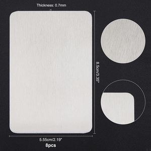 Wholesale Stainless Steel <strong>Blanks</strong> Name <strong>Card</strong> Laser Engraved <strong>Business</strong> <strong>Cards</strong> - Product Image 5