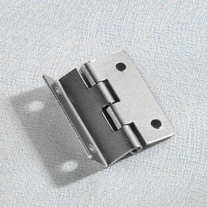 Charnière de meuble pliante à trois volets, style minimaliste moderne, couleur argent nickelé, fer durable, meubles, hôpital, cuisine - Product Image 2