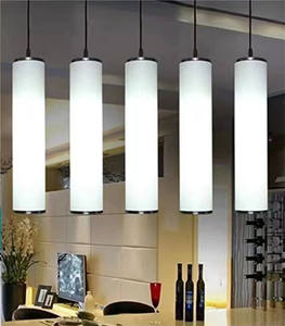 Kustom 360 Derajat RGB Warna Mengangkat Tabung Cahaya Mengangkat Lampu Showroom Restoran Dekorasi Langit-langit Led Lampu Gantung - Product Image 1