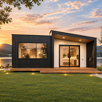 Villa Modulaire Préfabriquée Moderne de Luxe en Acier Léger, Écologique, Installation Rapide, Cadre Préfabriqué Prêt à l'emploi, Maison Préfabriquée à Faible Coût, Appartement, Cabane, Habitation