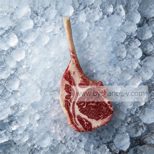 Modelo de carne sintética realista tipo tomahawk para decoración y exhibición en congeladores, carnicerías, supermercados y escaparates de delicatessen. - Product Image 2
