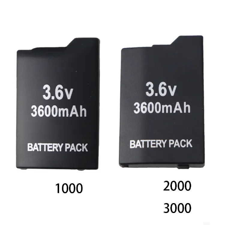 Rechargeable Battery 3.6V 3600mAh Battery Pack For PSP 1000 2000 3000 Console Repair Part Battery