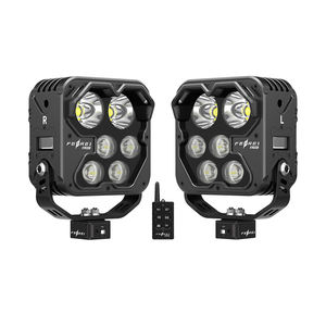 Ferei FA318LED de doble cara de seis colores de haz alto patentado Control de temperatura inteligente 260 ° Luz de conducción de automóvil ultra gran angular - Product Image 3