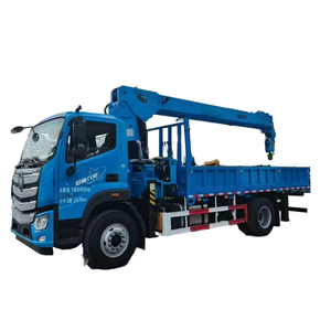 Grúa Montada en Camión Foton 4*2 de 10 Toneladas, Ideal para Levantar Diversos Objetos - Product Image 1