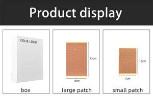 에노콘 12x18cm 고추 의료용 접착 플라스터 패치 100% 천연 허브 스포츠 염좌 근육통 경추 피로용 - Product Image 6