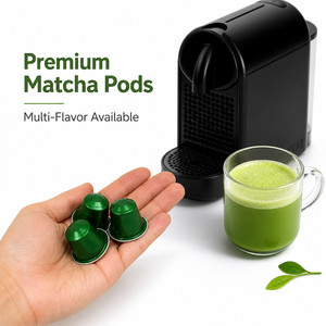 Authentic Matcha Espresso Pods For Nespresso Coffee Machines Organic Natural Health Green <b>Tea</b> Drink Capsules Wholesale - Product Image 2