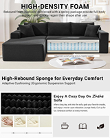 Ohne Knochen Sofa Vakuum komprimierte Sofa garnitur Komprimiertes gepresstes modulares Sofa Schnitt möbel Wohnzimmer in Box Vakuum handel