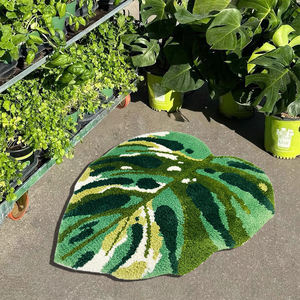 Tapis d'intérieur modernes en peluche pelucheux vert herbe pour salon dortoir tapis décoratif pour la maison tapis de sol personnalisés pour enfants - Product Image 5